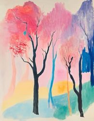 Composition Notebook (Nature's Rainbow) - Libby Line by Design: 120 Pages, Wide-Ruled Lined Paper, Size (8.5 in x 11 in) – For Office, Home or School Supplies