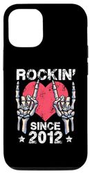 Custodia per iPhone 13 Rockin Since 2012 Rock&Roll Compleanno Retro Rock And Roll