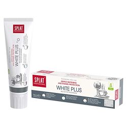 SPLAT® Dentifricio White Plus | Sbiancamento delicato e protezione dello smalto | Senza SLES 100 g