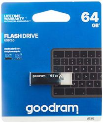 GOODRAM - 64GB UCU2 BLACK USB 2.0 64GB UCU2 BLACK USB 2.0