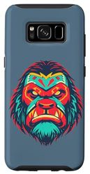 Carcasa para Galaxy S8 The Great Squatcho - Retro 80's Masked Wrestler Bigfoot