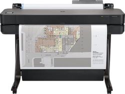 Impresora Plotter de Gran Formato HP DesignJet T630, de 36 pulgadas, hasta A0, Impresión Móvil, Wi-Fi, Gigabit Ethernet, USB 2.0 de alta velocidad, Garantía de 1 año (5HB11A)