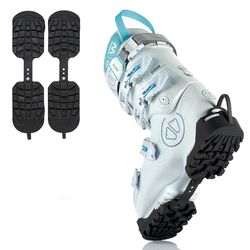 Sidas Ctrskiboot17, proteção de sapatos unissexo de esqu, preto (preto), tamanho único