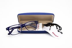 Leonardo, Reading Glasses - Single Gradation Refill - +2.0 - Blue