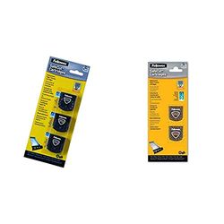 Fellowes 5411301 Safecut Lame Di Ricambio Per Taglierine, 3 Pezzi & 5411401 Lame Taglio Dritto Per Taglierine, 2 Pezzi