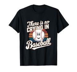 Non c"è pianto nel baseball citazioni divertenti sul baseball Maglietta