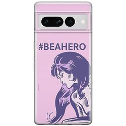 ERT GROUP mobiel telefoonhoesje voor Google PIXEL 7 PRO origineel en officieel erkend Marvel patroon Black Widow 004 optimaal aangepast aan de vorm van de mobiele telefoon, hoesje is gemaakt van TPU