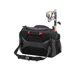 Rapala Urban Messenger Bag, 20 Litre Capacity, Grey/Black