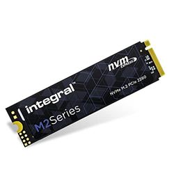 Integral Disque SSD 500 Go TLC M1 NVME M.2 2280 PCIe Gen3x4 R-3450 Mo/s W-2400 Mo/s