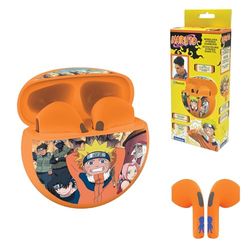Lexibook, Naruto, Écouteurs stéréo sans Fil, Son de Haute qualité, Microphone intégré, Commandes tactiles, Boîtier de Recharge, Son limité à 85 DB, HPBT05NA