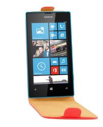 Swiss Charger SCPPU088R Klapetui voor Nokia Lumia 520, rood