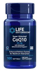 Life Extension - Super Ubiquinol CoQ10 con Soporte Mitocondrial Mejorado™, 50mg, 100 Cápsulas Blandas