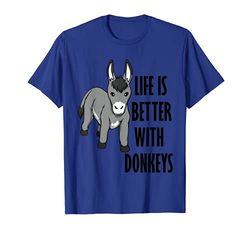 Ironic Life With Baby Donkey Mule T-Shirt
