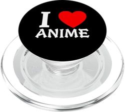 I Love Anime - Divertido Dicho Anime Amante Anime Japonés Cool PopSockets PopGrip para MagSafe