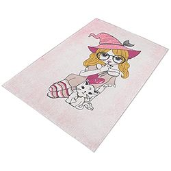 WELL HOME MOBILIARIO & DECORACIÓN Tapis en Polyester imprimé 120 x 180 cm