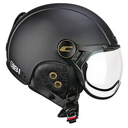 CGM EBI, skihelm, uniseks, volwassenen, mat zwart, M (57-58 cm)