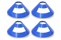 Jamara 460526 Markeringsbord Traffic blauw VE4-stapelbaar, veelzijdig inzetbaar, van robuust kunststof, gemakkelijk te vervoeren, ruimtebesparende opslag