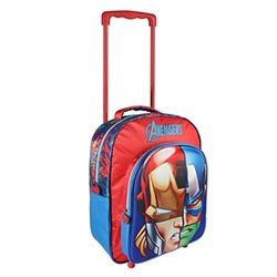 Cerdá 3d Avengers Valigia, 41 cm, 3 liters, Rosso (rojo)