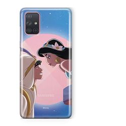 Original y con Licencia Oficial Disney Alladyn Funda de teléfono móvil para Samsung A71 Adaptación óptima a la Forma del Smartphone, Funda Protectora de Silicona
