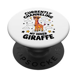 Da rienda suelta a tu jirafa interior PopSockets PopGrip Adhesivo