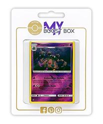 Miasmax 51/145 Holo Reverse - Myboost X Soleil & Lune 2 Gardiens Ascendants - Coffret de 10 Cartes Pokémon Françaises