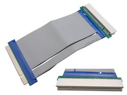 KALEA-INFORMATIQUE Elevador Tipo Riser para Puerto PCI a PCI 32 bits 5V 66MHz