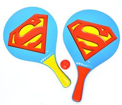 Ciao- Raquetas Superman DC Comics (37 x 24 cm) de Madera, Color Azul, Rojo, Amarillo, One Size (E7216)