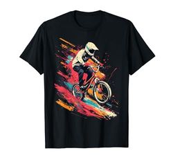 Corredor de BMX estético en Deportes Atléticos Ciclismo Carreras BMX Camiseta