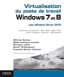 Virtualisation du poste de travail Windows 7 et 8, avec Windows Server 2012