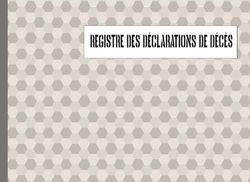 Registre des déclarations de décès