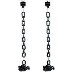 VEVOR, viktkedjesats 16 kg, svart