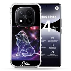 Cokitec Förstärkt skal för Xiaomi Redmi Note 14 Pro Plus 5G stjärntecken 2 lejon