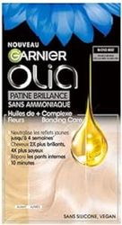 Garnier Coloration Permanente - Sans Ammoniaque - Aux Huiles Naturelles de Fleurs - Patine Brillance Blond Irisé (10.2) - Olia