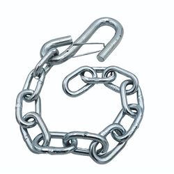 Tie Down Chaînes de sécurité pour remorque avec Crochets – Kit de sécurité pour Bateau – Chaîne de remorquage de 38,1 cm