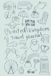 United Kingdom Travel Journal: Small Blue Cover