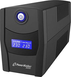 PowerWalker VI 1000 STL alimentation d'énergie non interruptible 1000 VA 2 sortie(s) CA Interactivité de ligne - Alimentations d'énergie non interruptibles (1000 VA, 600 W, 162 V, 290 V, 50/60 Hz, 50/60 Hz)