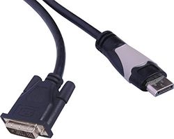 Wiretek 24302 HDMI-kabel naar DVI M/M, 2 m, goud/zwart