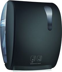Mar Plast - A8752RNE - Tube doseur électrique - Noir Soft Touch/Translucide - 405 x 224 x 320 mm
