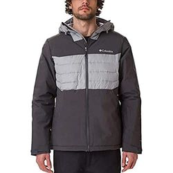 Columbia White Horizon Hybrid Jacke, Giacca da Uomo, Shark, XL