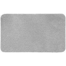 Douceur d'Intérieur DOLCY Bath Mat 100% Polyester Light Grey 45 x 75 cm