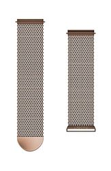 Correa de reloj [Malla Milanesa 18/20/22/24MM] [Acero inoxidable] Hombres y Mujeres - Compatible con Samsung Gear, Galaxy, Garmin Fenix, Huawei GT, Xiaomi, TicWatch y Relojes Clásicos, Rosa dorado