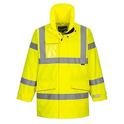 Portwest Extreme Parka Jacket, Color: Yellow, Size: S, S590YERS