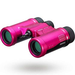 PENTAX Verrekijker UD 9x21 - Grijs en Oranje Een helder en helder gezichtsveld, lichtgewicht lichaam met dakprisma, Volledig Multi-Coated optica, 9x vergroting, ideaal voor concerten, sport, reizen