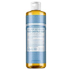 DR BRONNER'S Org Unscented Baby Mild 473mL
