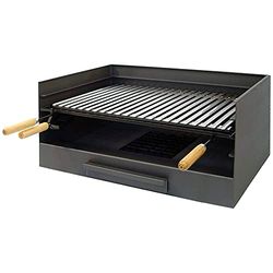 Imex El Zorro 71514 Gaveta para churrasco com grelha de inox