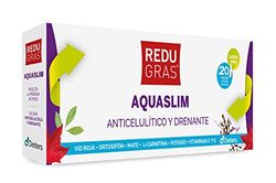 DEITERS - Redrugras Aqualism 20 Viales x 10 ml, Anticelulítico y Drenante de Líquidos, Quema Grasas, para Celulitis, Vitamina E y C, Detoxicante y Pérdida de Peso, con Vid Roja y Ortosifón