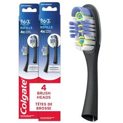 Colgate Keep Lot de 4 têtes de recharge pour brosse à dents Propre