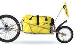 Bob Ibex Bike Trailer With Bag And Quick Release Clamp - For 28" Wheel, Gold