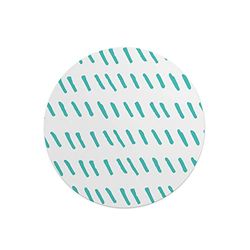 Questo Casa, Round Digital Printed Mouse Pad, Non-Slip Base, for Office and Home, Diameter:22cm