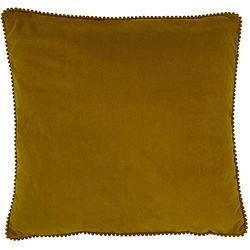 furn. Sienna Funda de cojín Cosmo, Algodón, Ocre, 45 x 45cm